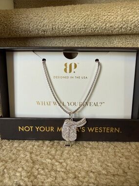 BP Saddle Pendant Necklace - NEW Outlaw Collection